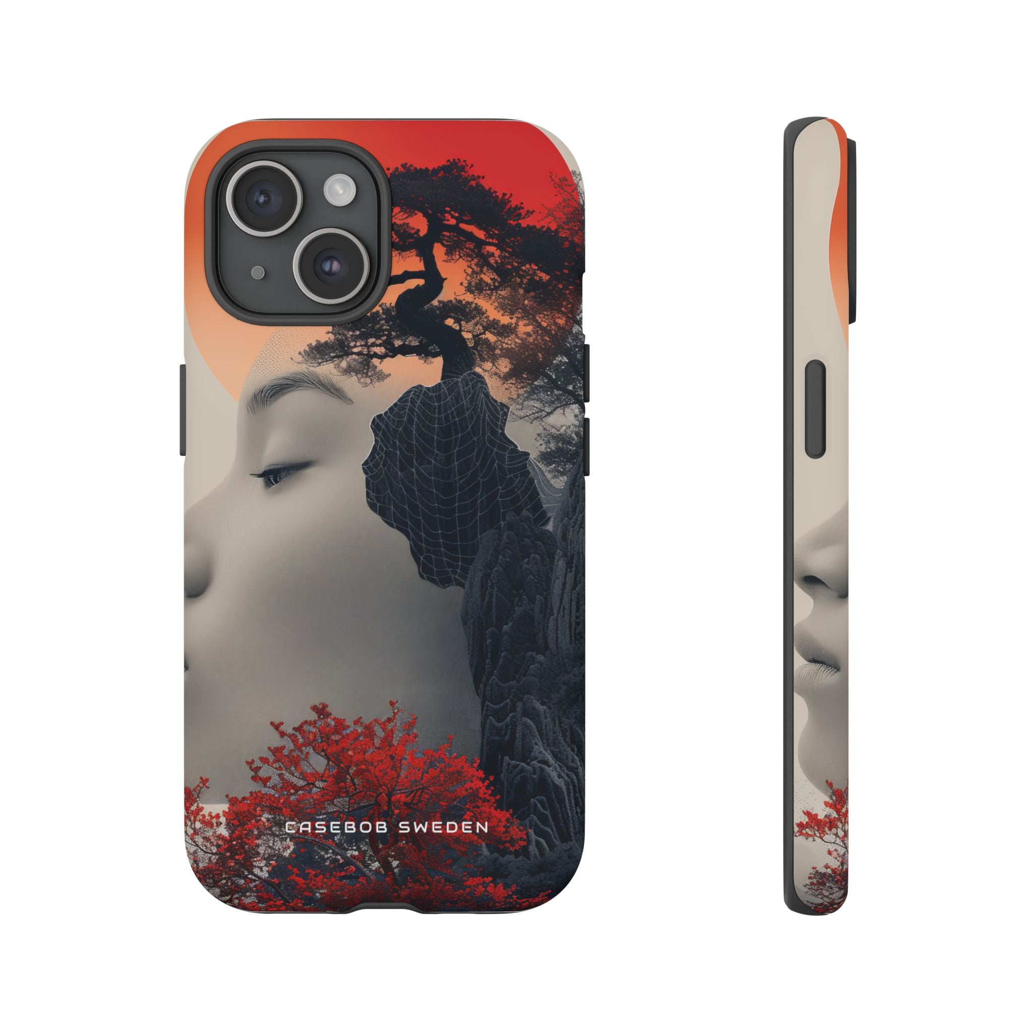 Surreal Zen Harmony iPhone 15 - Tough Phone Case