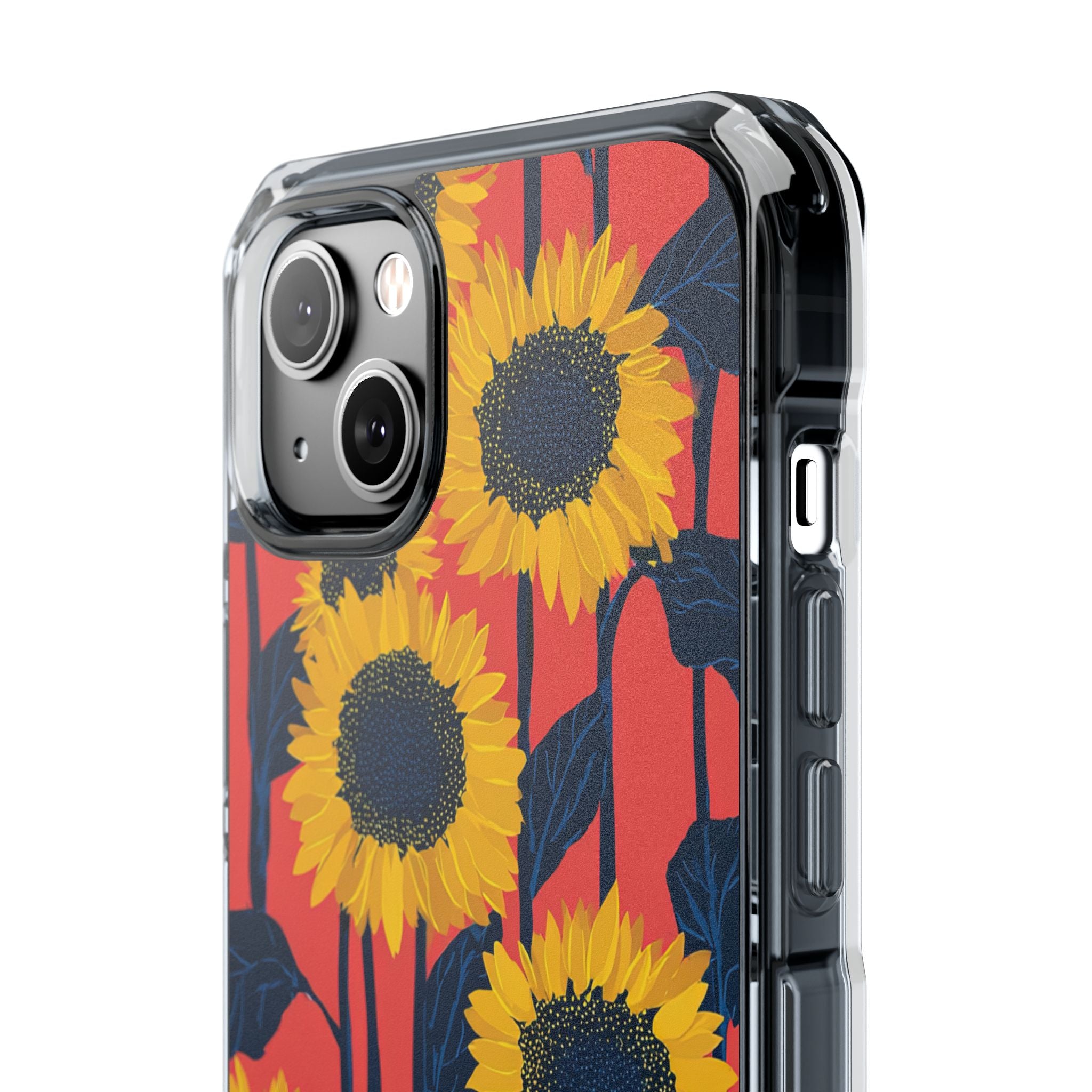 Vibrant Sunflower Rhythm iPhone Case - Impact