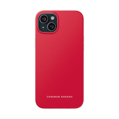 Crimson iPhone 15 - Flexi Phone Case