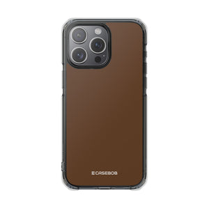 Van Dyke Brown | Phone Case for iPhone (Clear Impact Case - Magnetic)