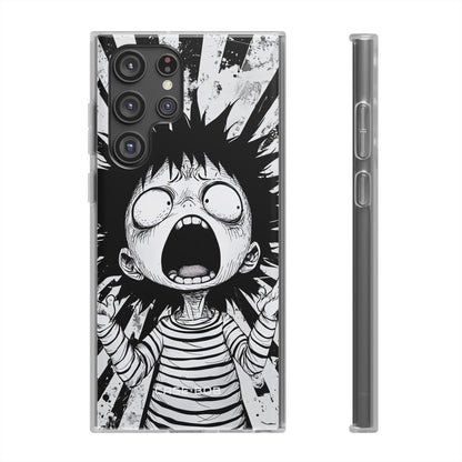 Screaming Stripes Samsung S22 Ultra Case - Soft