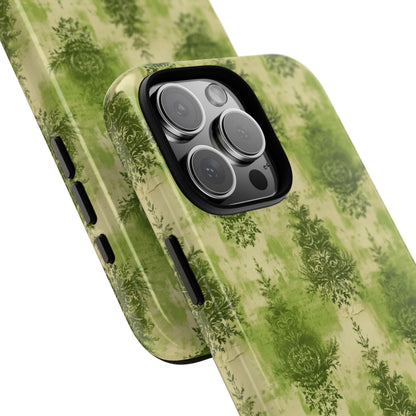 Green Leaves Whisper - iPhone Case