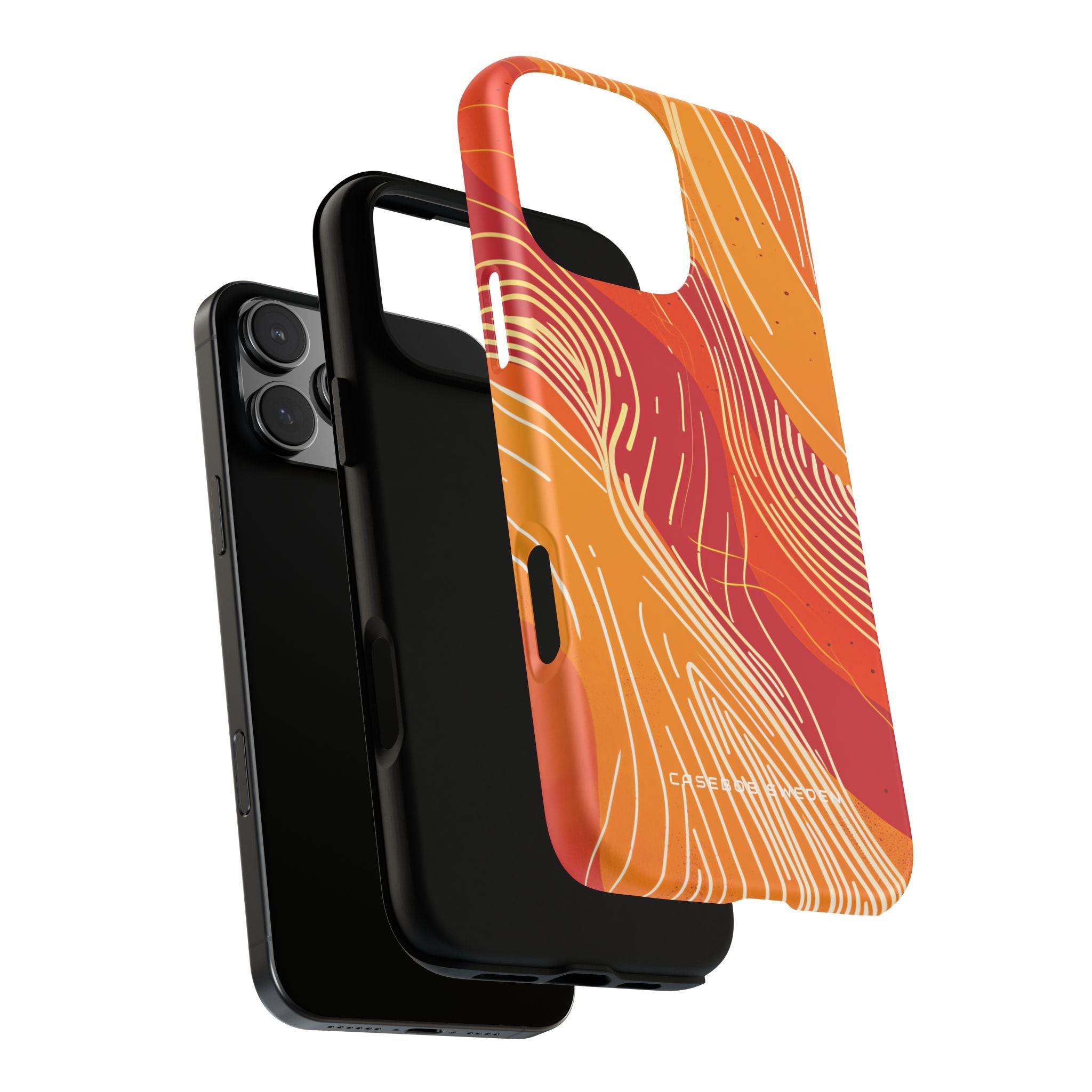 Gradient Flowwave Essence iPhone 16 - Tough Phone Case