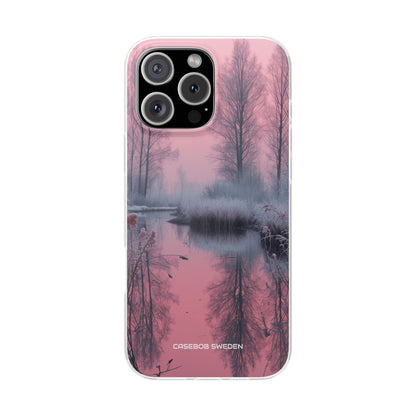 Pink Serenity Case - Flexi iPhone 16 Phone Case