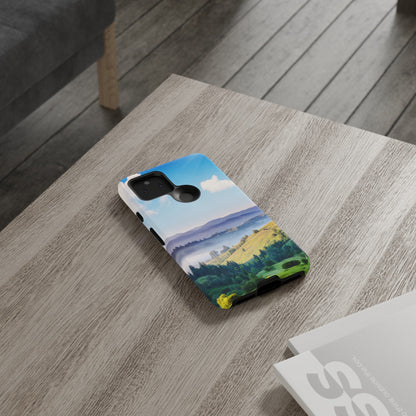 Mountain Sunny Day - Protective Phone Case