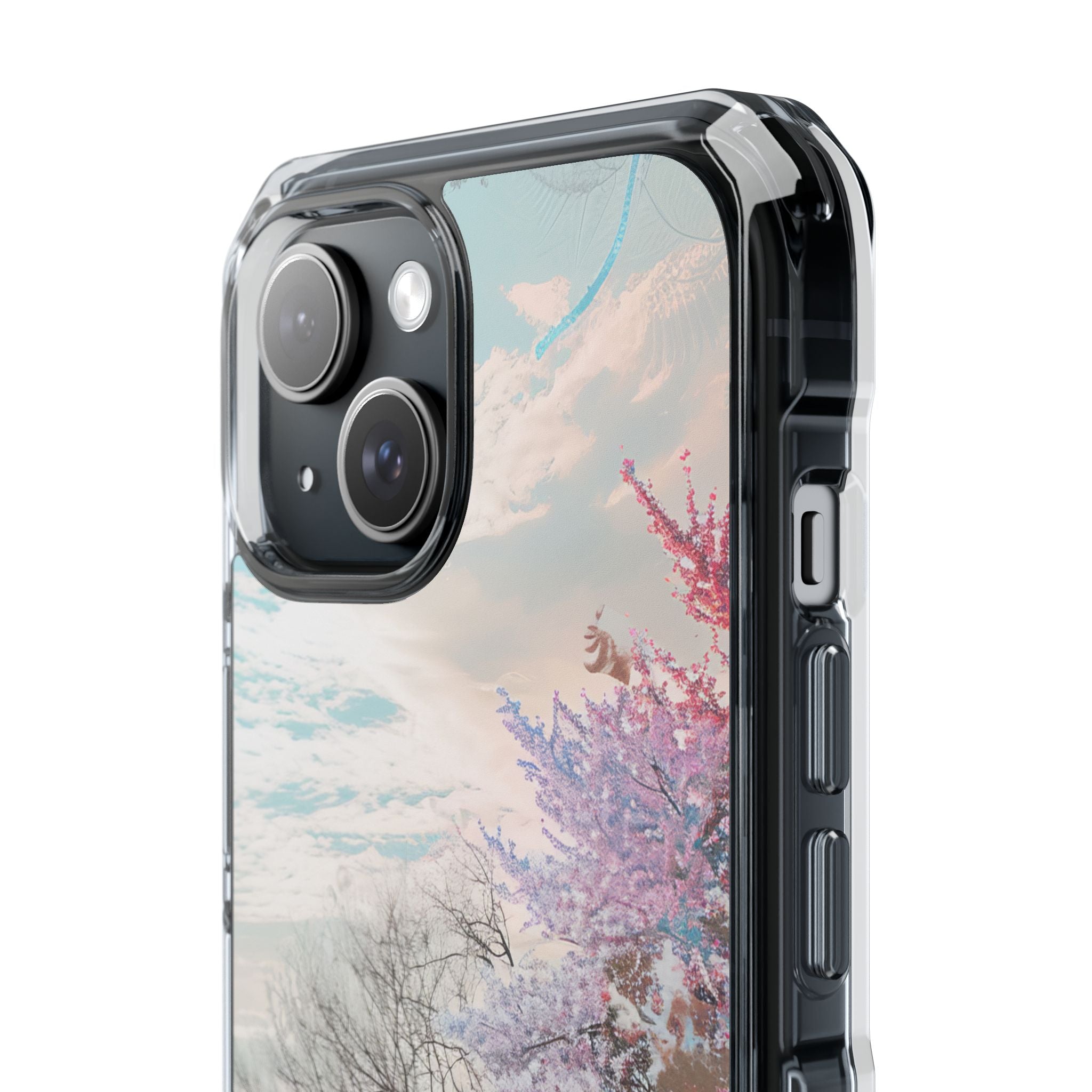 Spring Dreamscape - Clear Impact iPhone 15 Phone Case