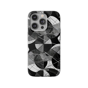 Geometric Elegance | Flexible Phone Case for iPhone