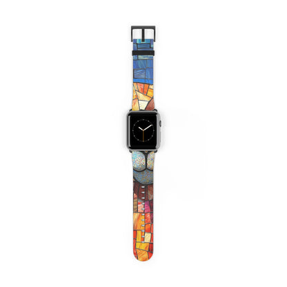 Sunglass Llama Mosaic - Watch Band