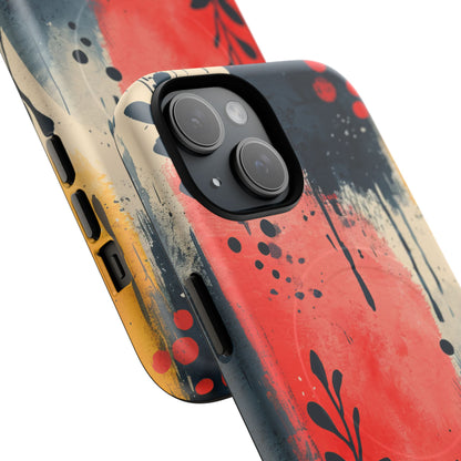 Vibrant Floral Energy iPhone 15 | Tough+ Phone Case