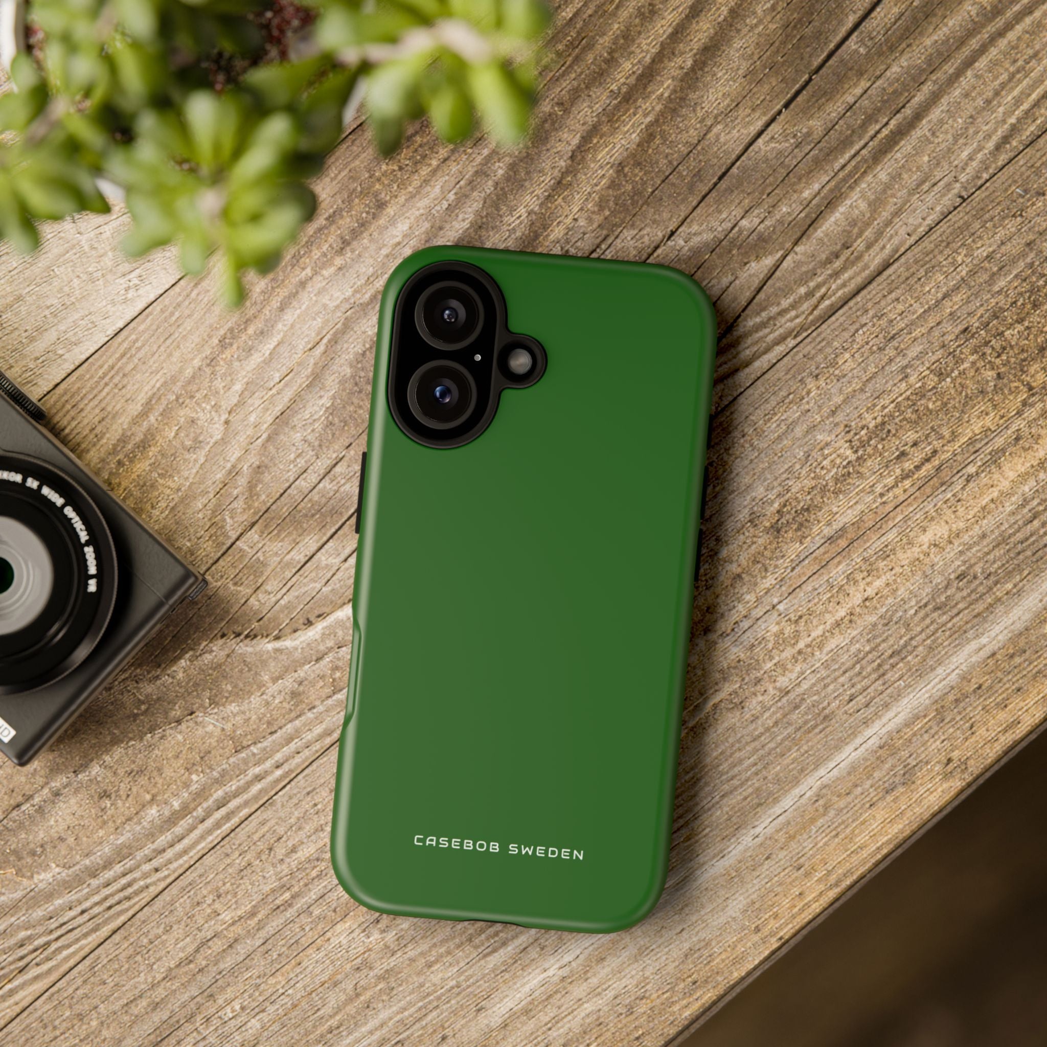 Dark Green iPhone 16 - Tough Phone Case