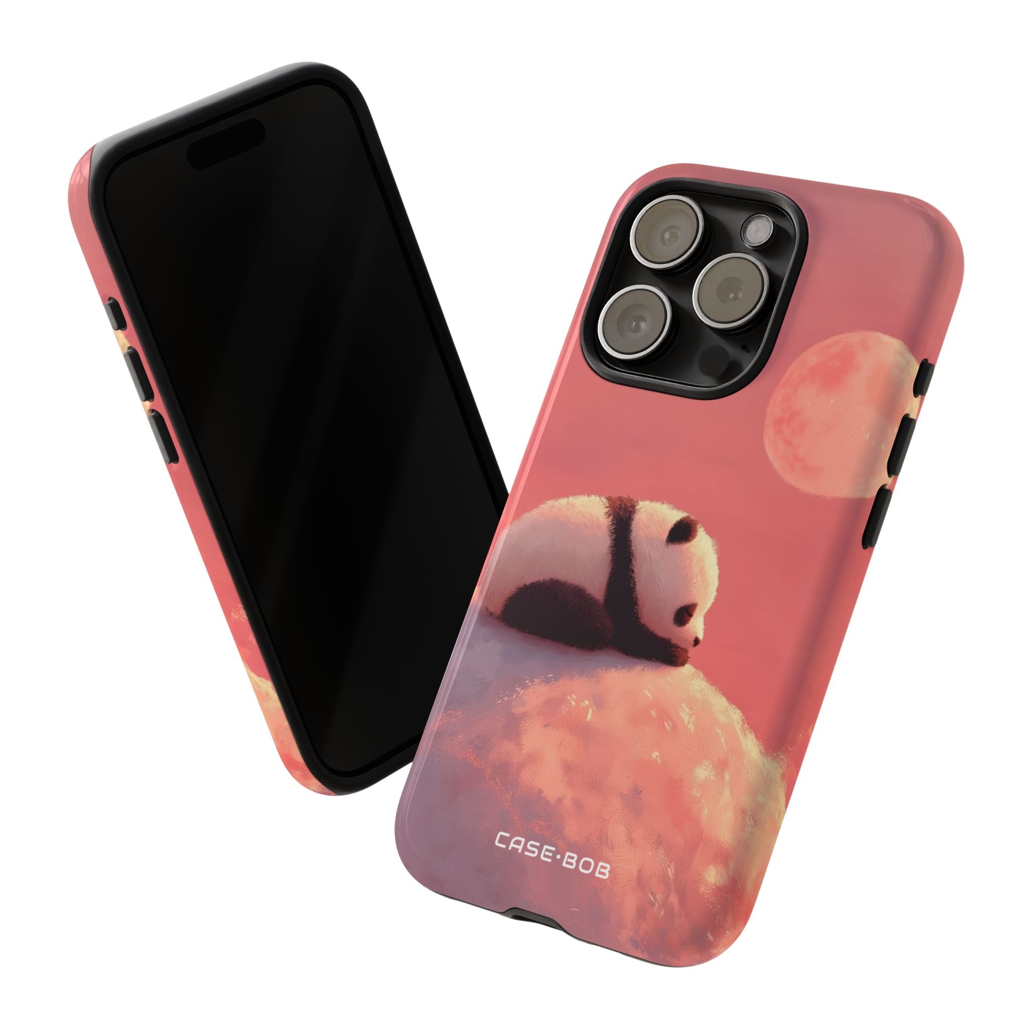 Panda Moonbeam iPhone 15 Pro Case - Tough