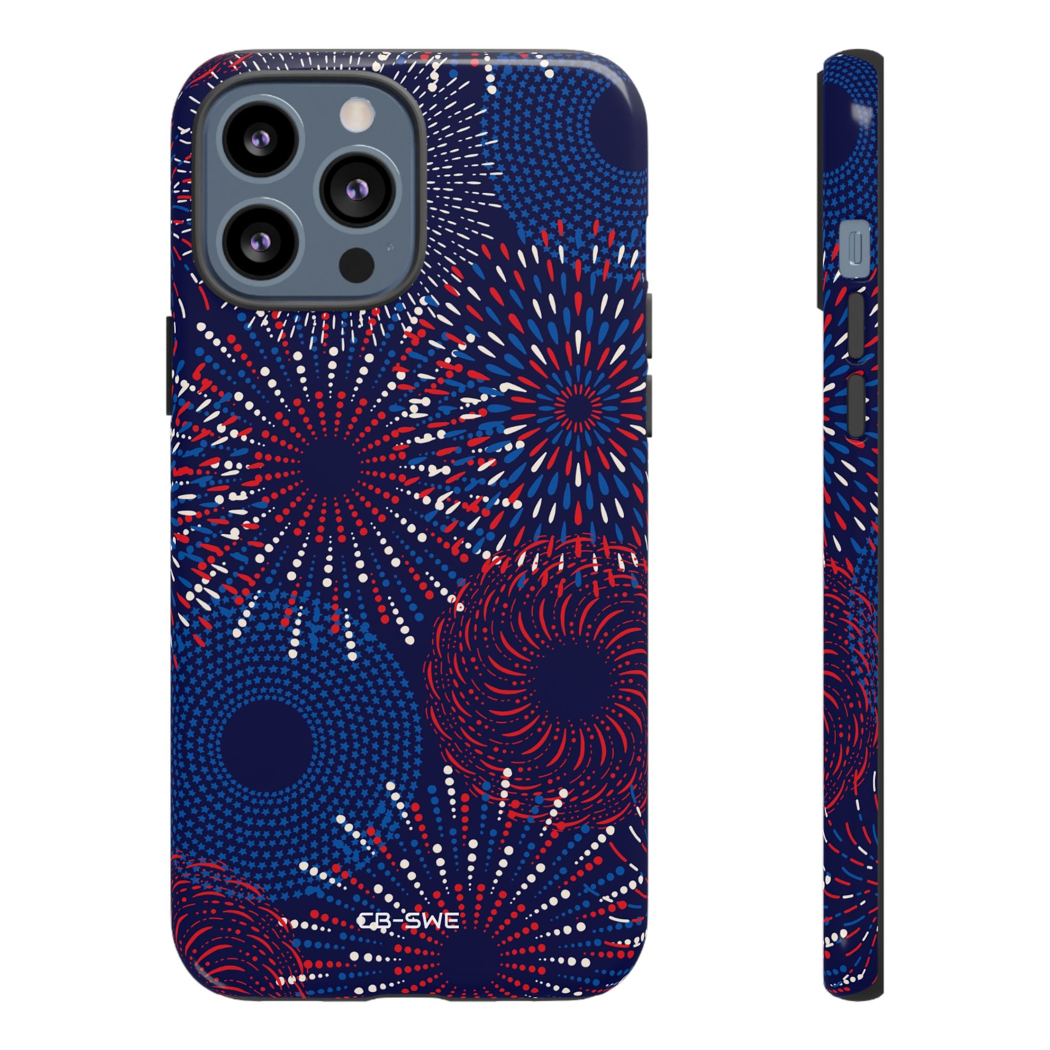 Vibrant Circles Emerge - iPhone Case
