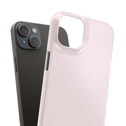 Lavender Blush iPhone 15 - Slim Phone Case