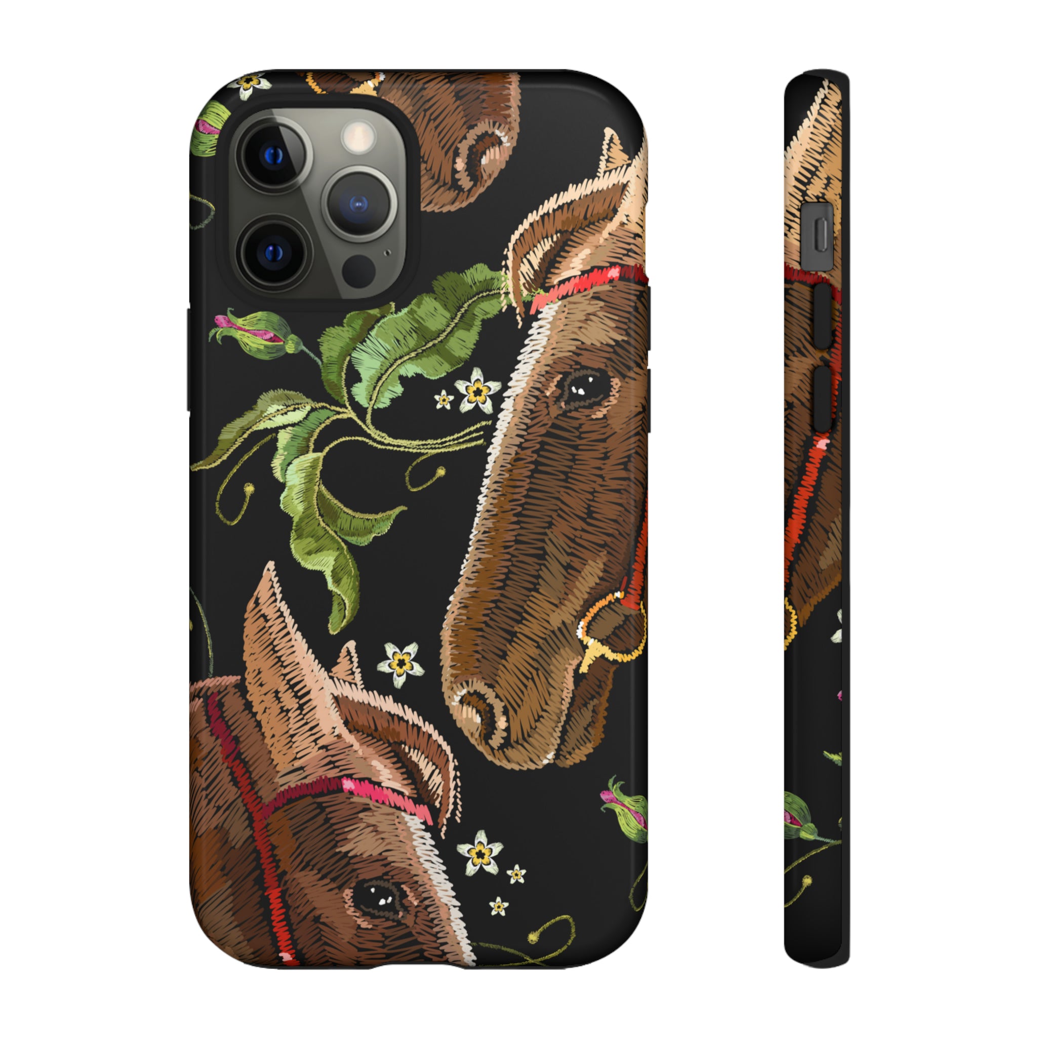 Horse Drawing - Protective Phone Case