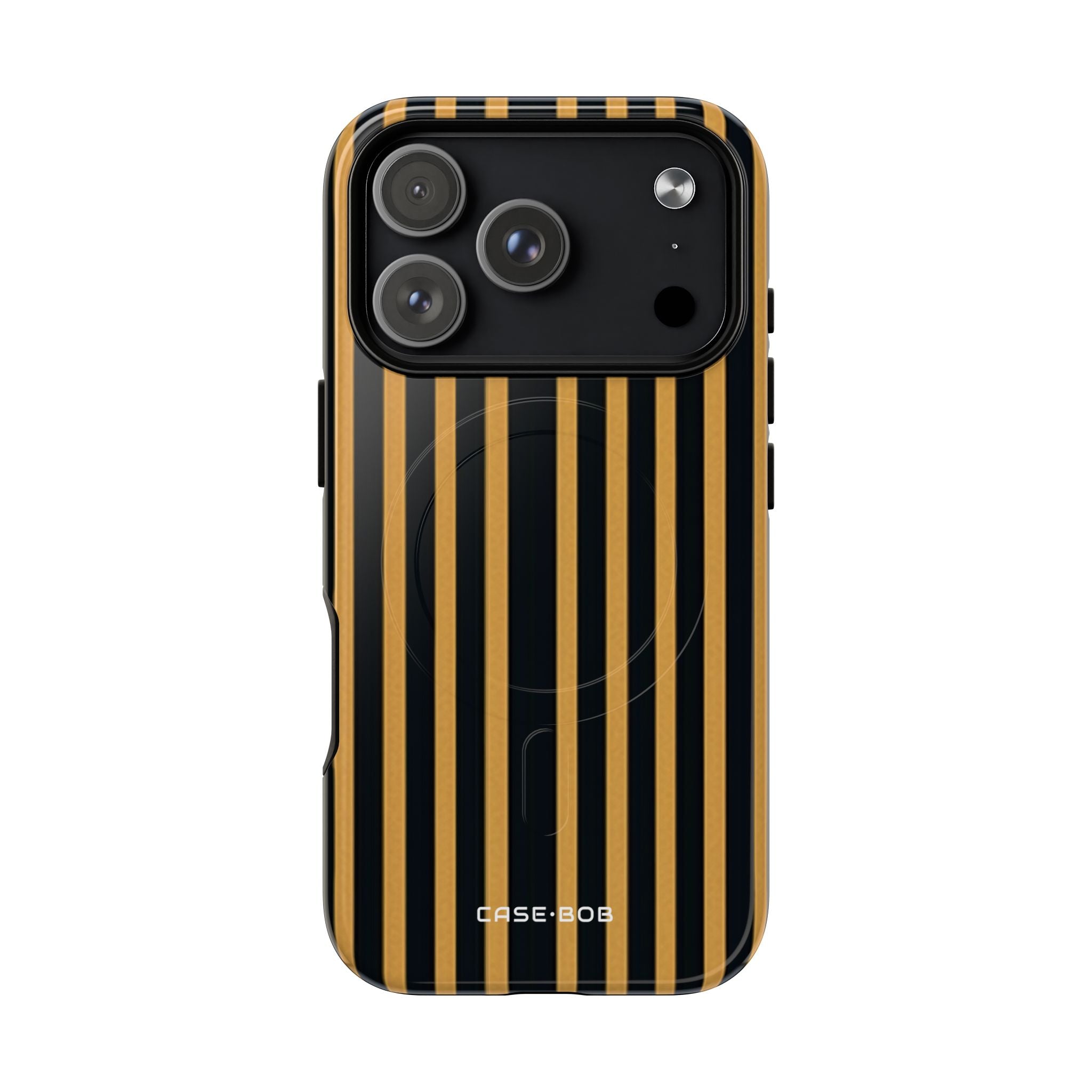 Golden Stripes iPhone 17 Pro Case - Tough+