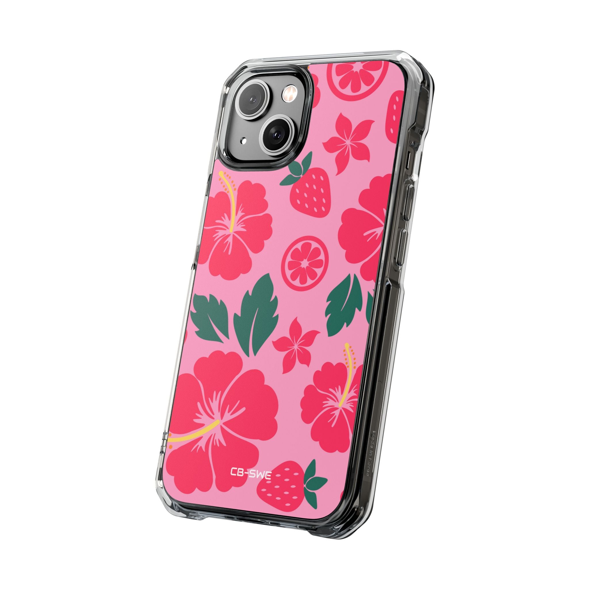 Tropical Hibiscus Harmony iPhone Case - Impact