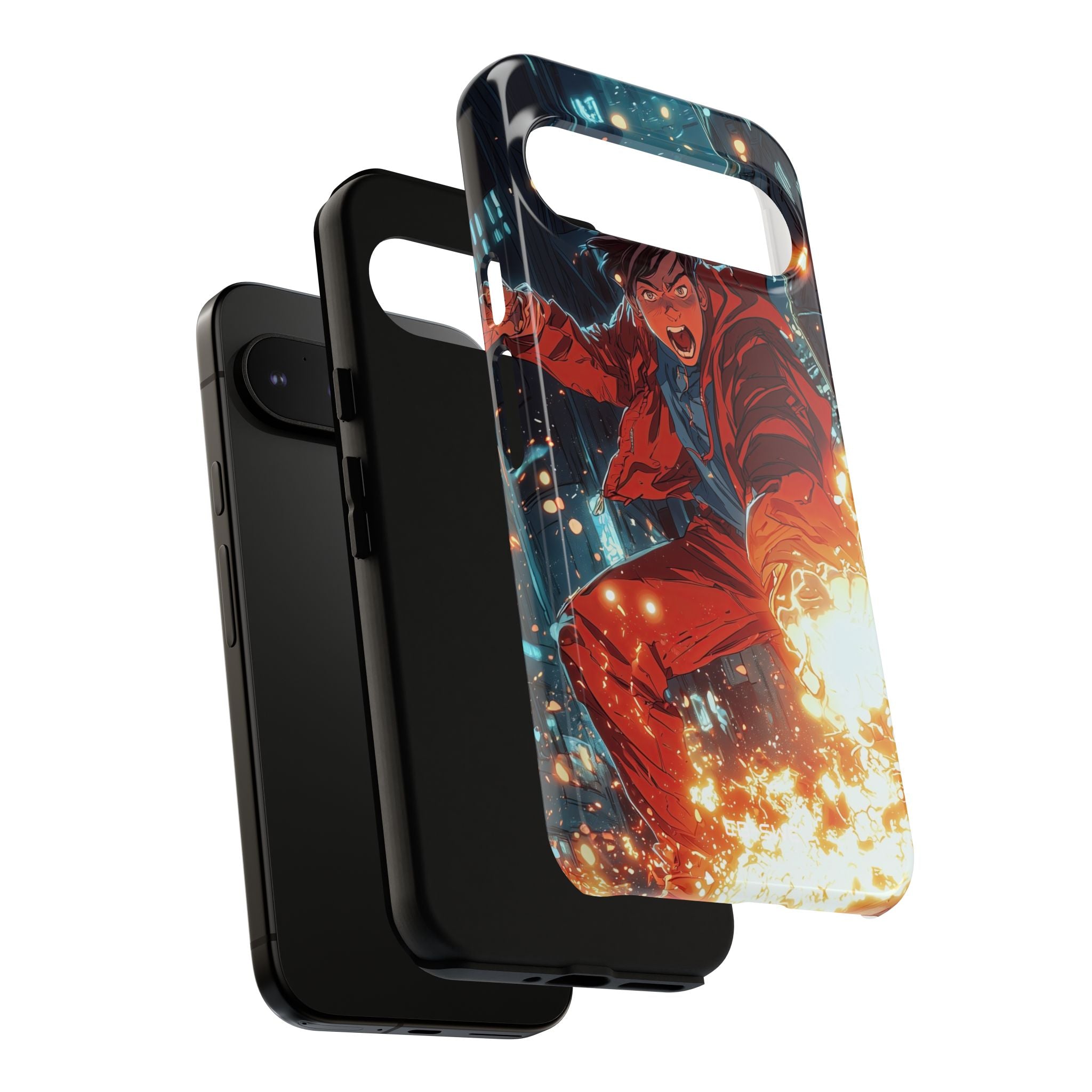 Flames Ignite Action - Google Pixel Case