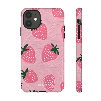 Summer Strawberry Delight - iPhone Case