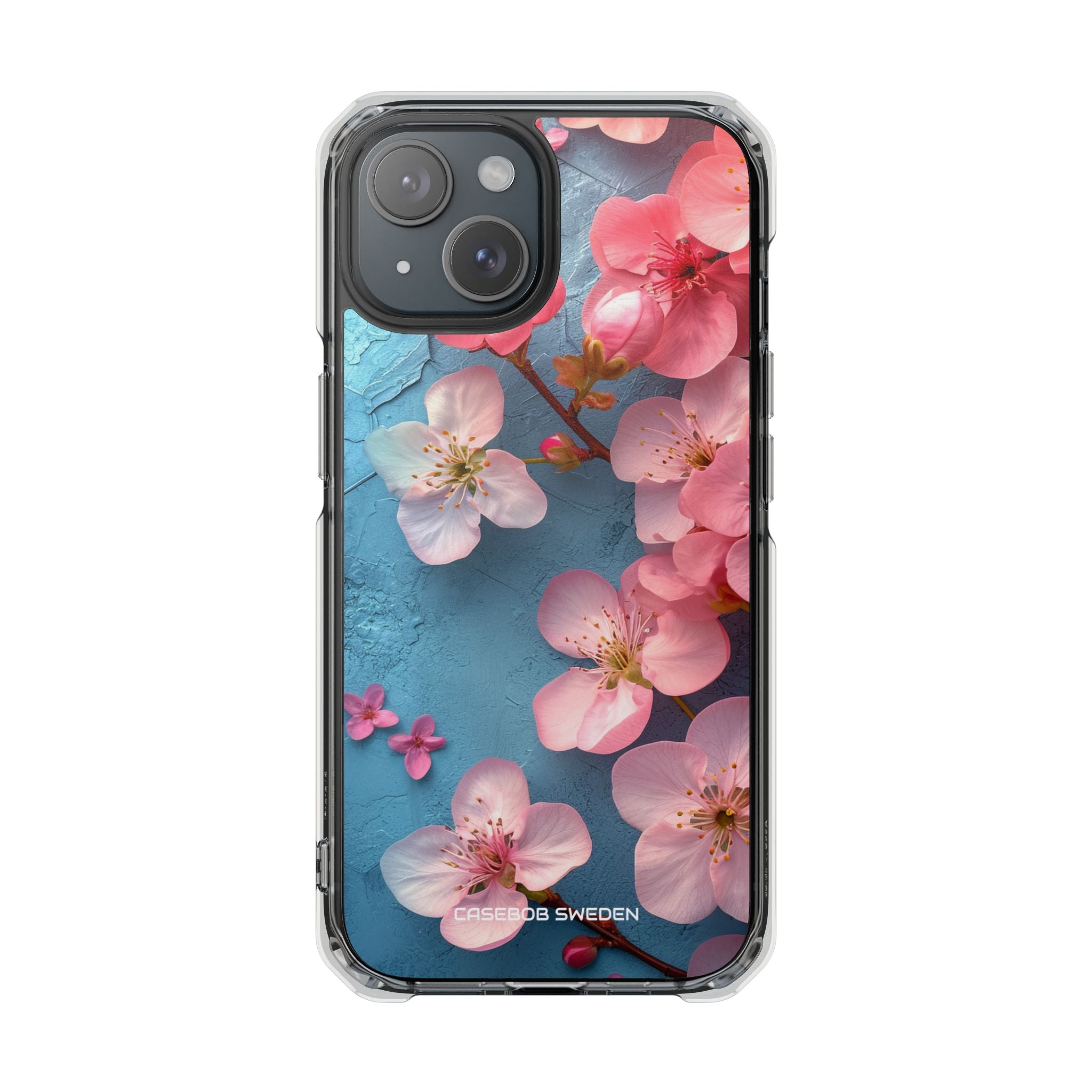 Blossom Serenity Case - Clear Impact iPhone 15 Phone Case