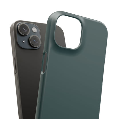 Dark Slate Gray iPhone 15 - Slim Phone Case