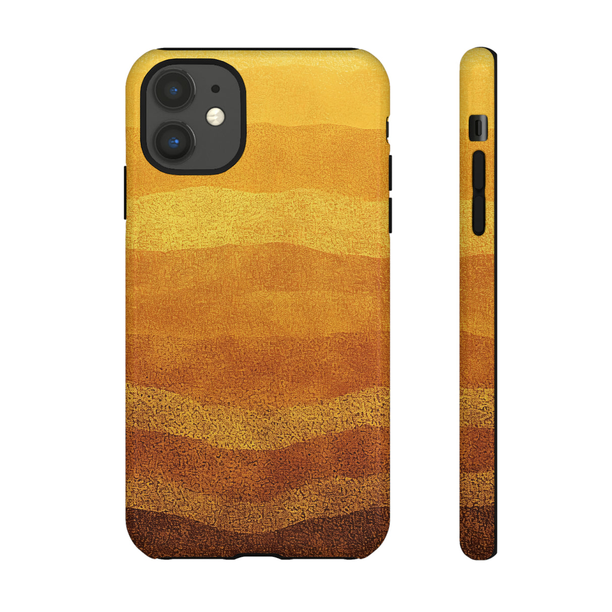 Sunset Gleam: Radiant Gradient - Protective Phone Case