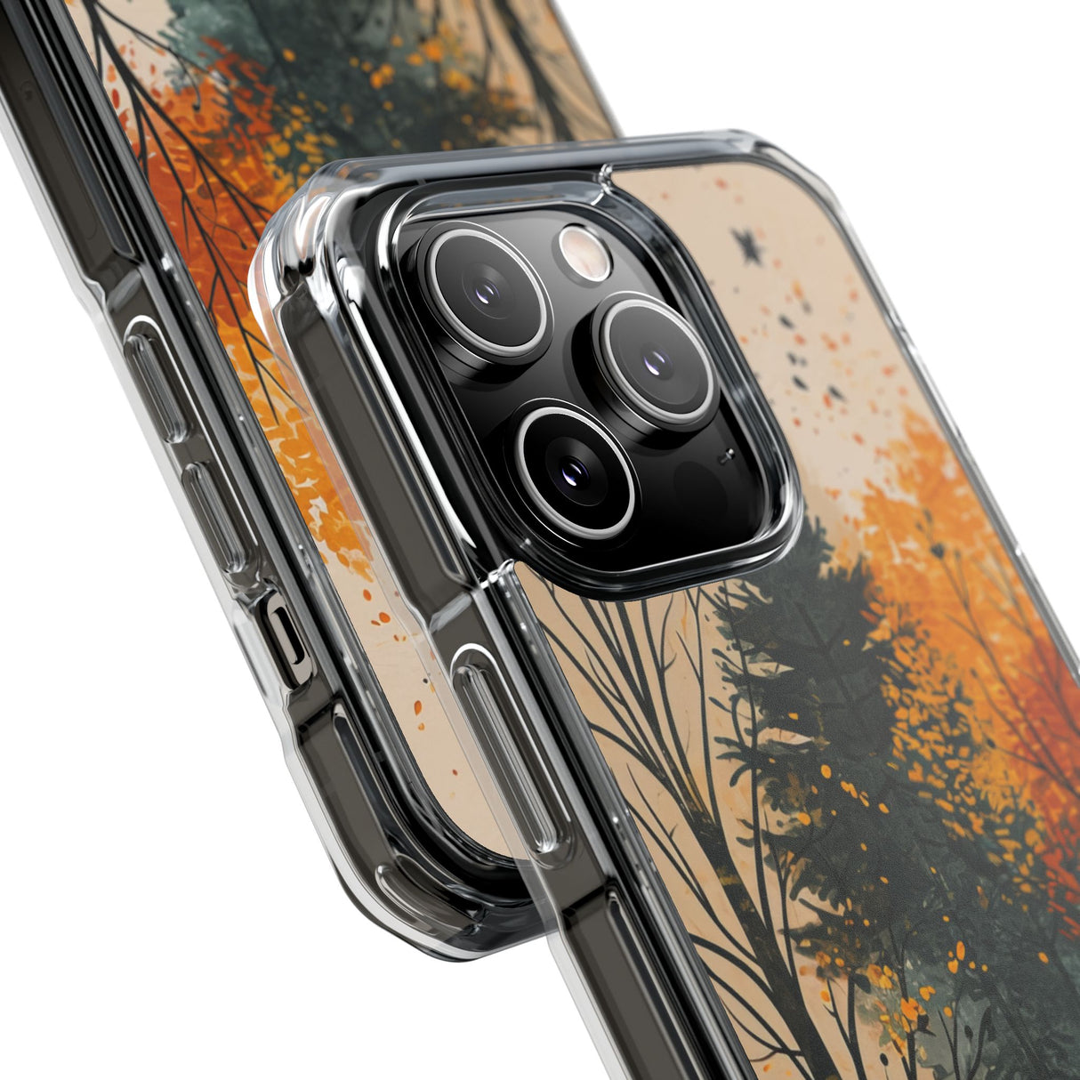 Autumnal Whispers - Phone Case for iPhone (Clear Impact - Magnetic)