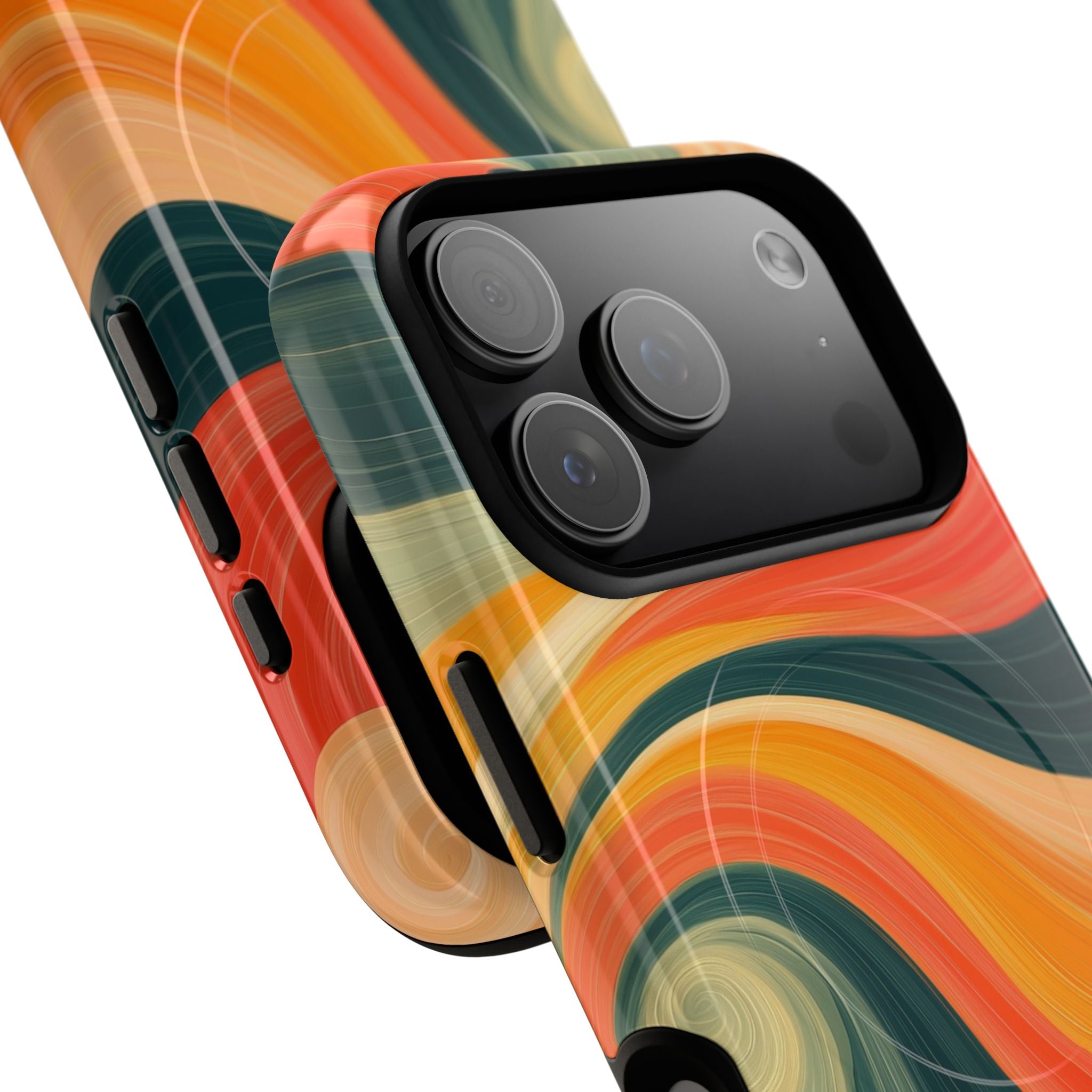 Swirling Ember iPhone 17 Pro Case - Tough+