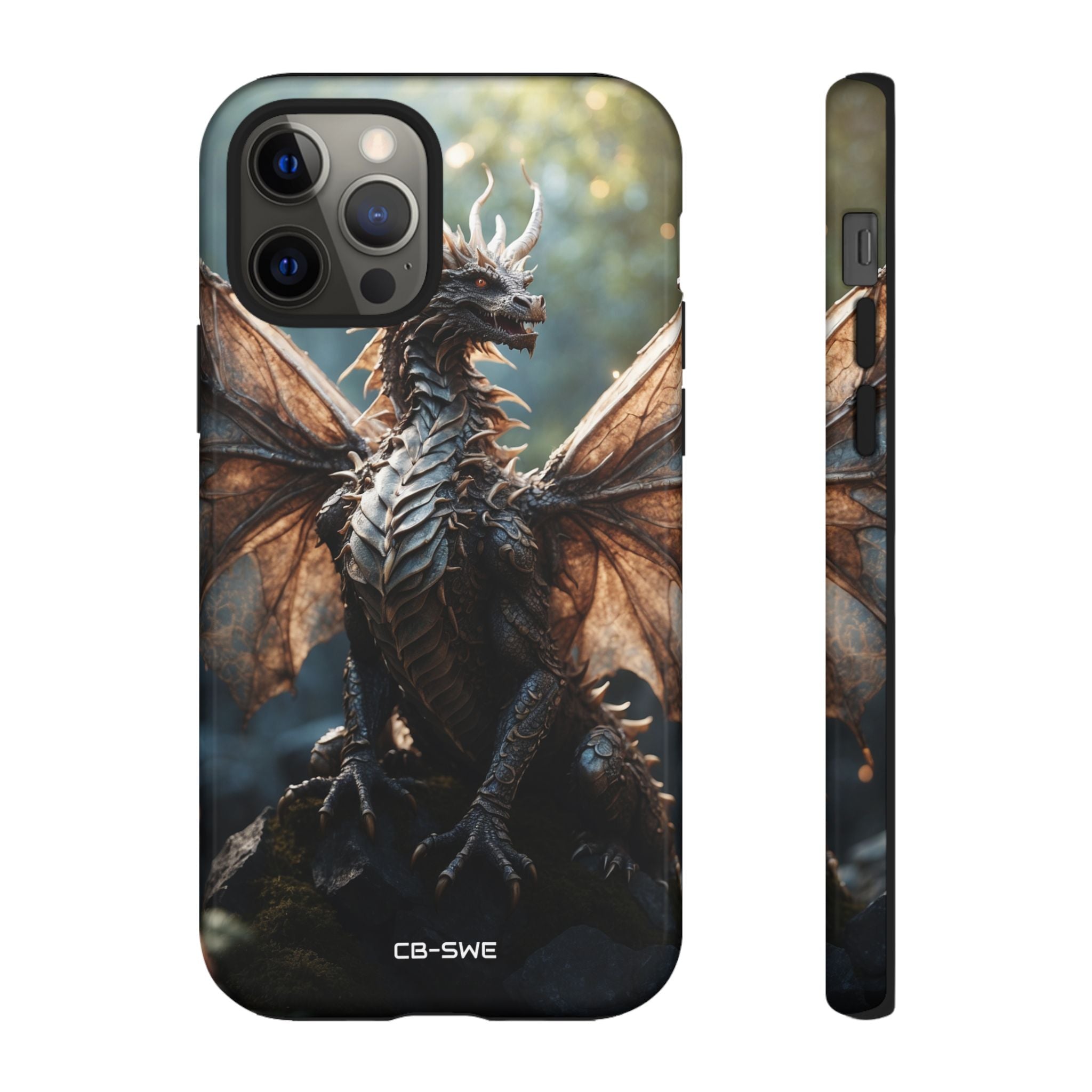 Majestic Dragon Glows - iPhone Case
