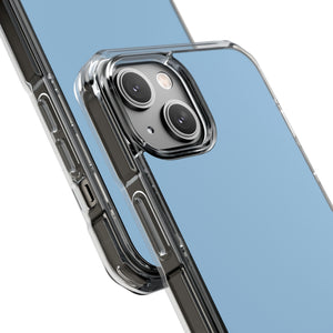 Pale Cerulean | Handyhülle für iPhone (Clear Impact Case – magnetisch) 