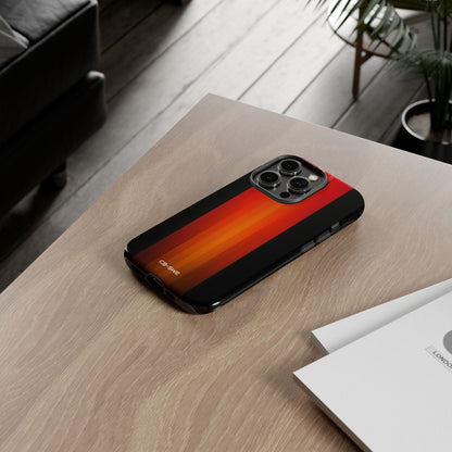 Fiery Symmetry Blaze - iPhone Case
