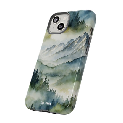 Misty Peaks Emerge - iPhone Case