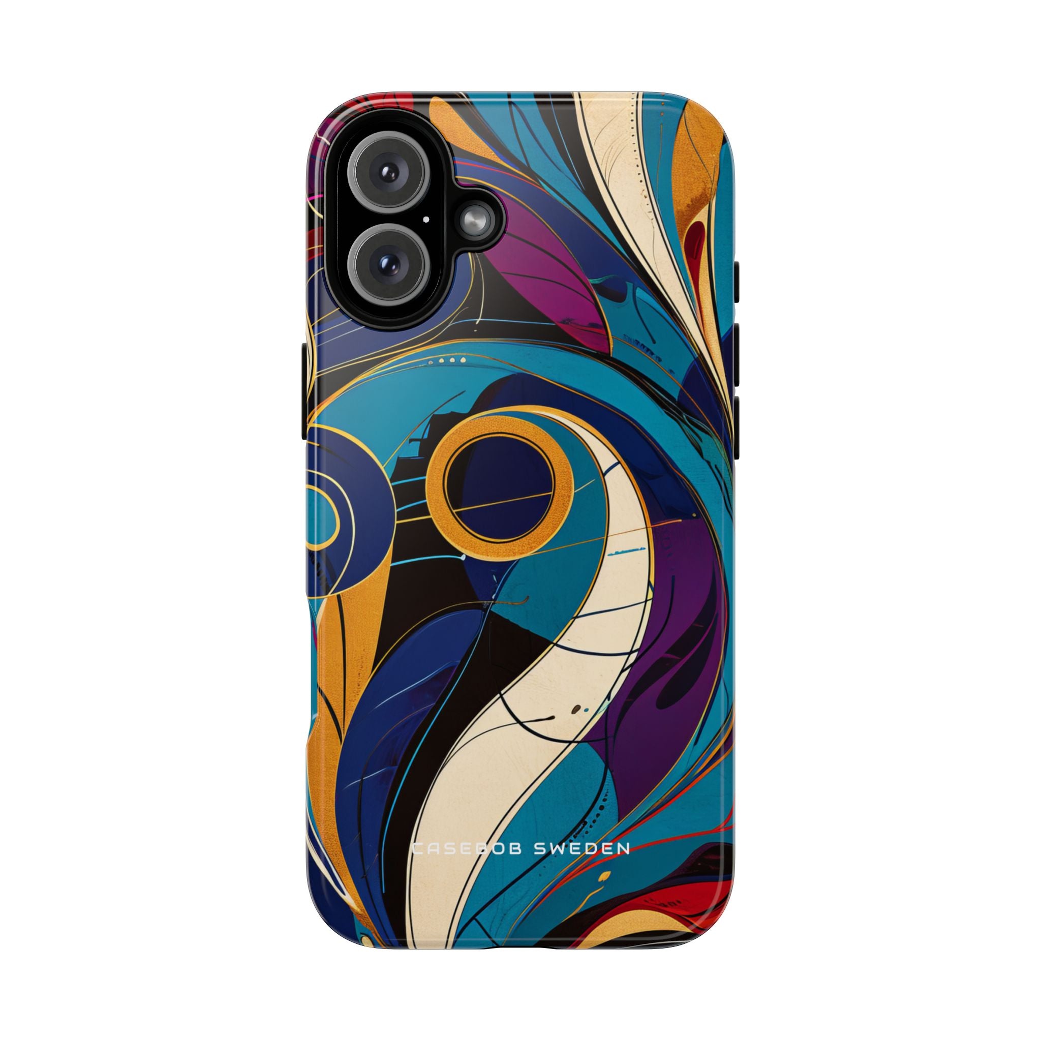 Vintage Vortex Harmony iPhone 16 - Tough Phone Case