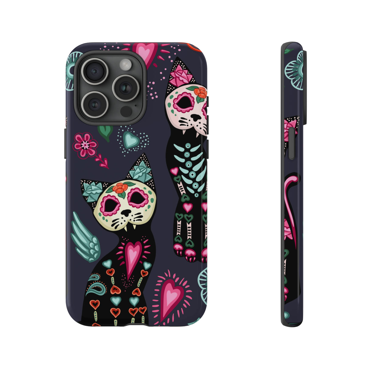 Halloween Cats - Protective Phone Case