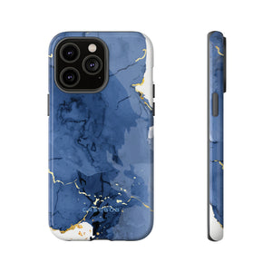 Timeless Blue Watercolor - Protective Phone Case