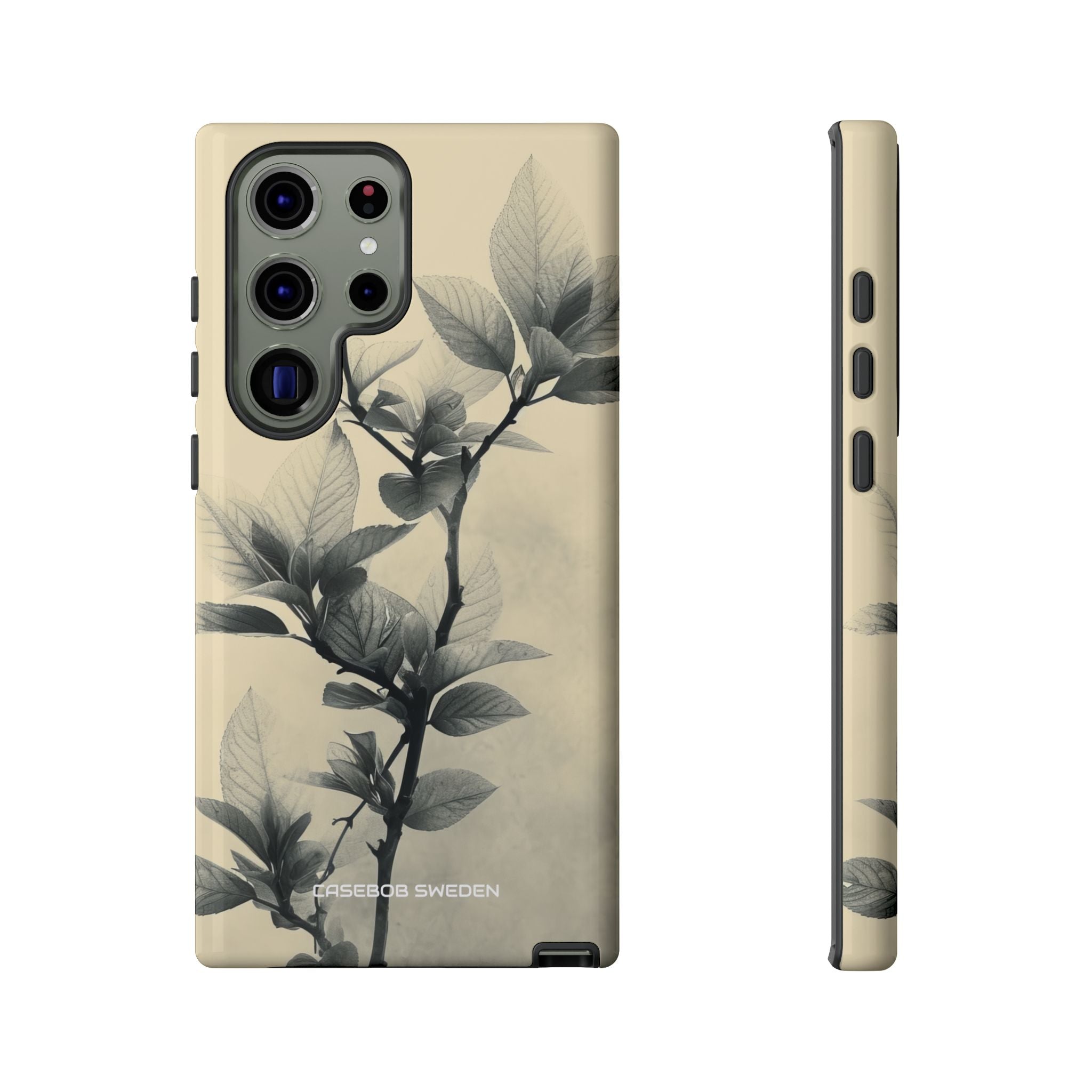 Beige Branch Art - Tough Samsung S23 Phone Case