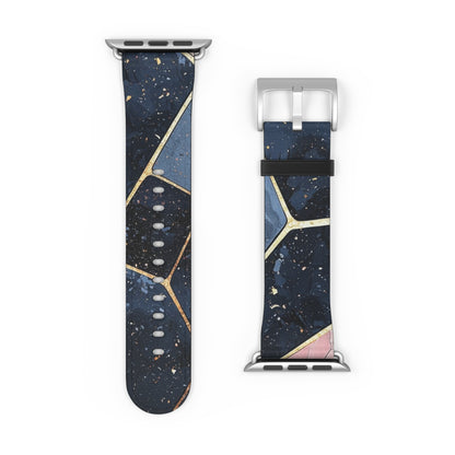 Golden Mosaic Navy - Watch Band
