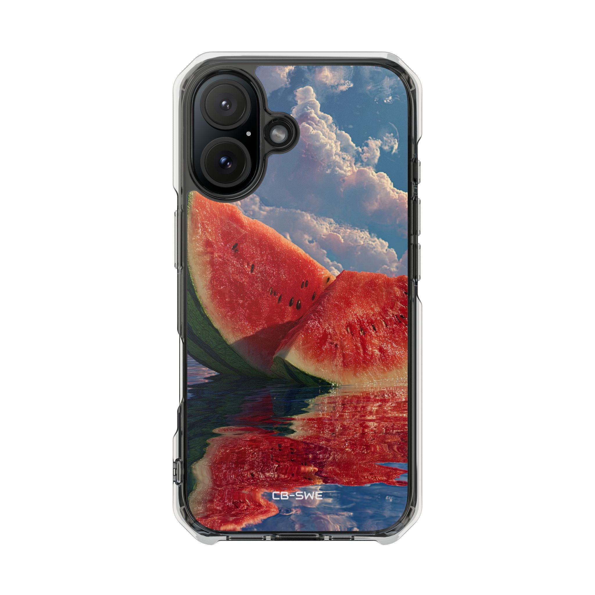 Watermelon Dream Reflection iPhone Case - Impact