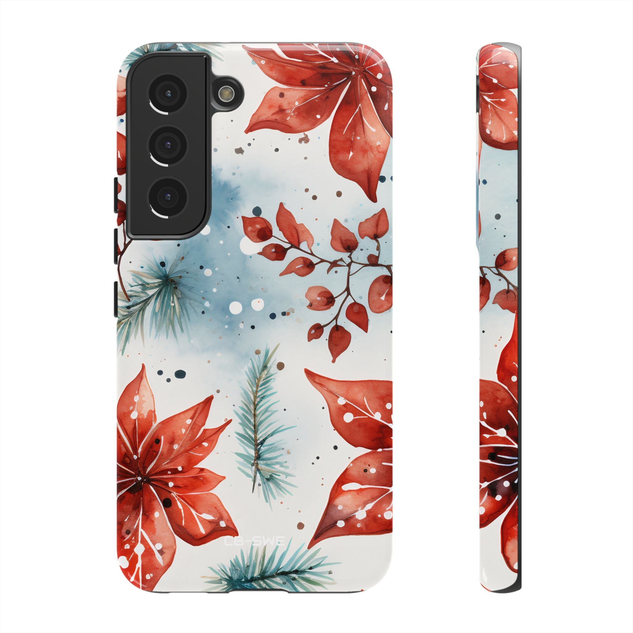 Poinsettias Bloom Bright - Samsung Case