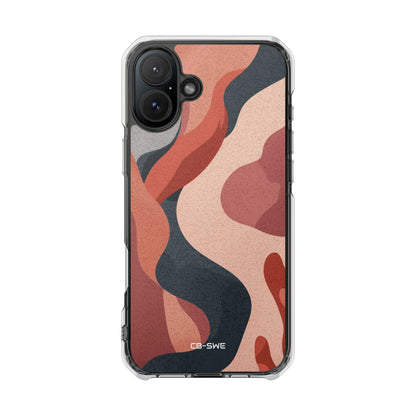 Flowing Earth Tones iPhone Case - Impact