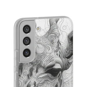 Monochrome Giraffe | Flexible Phone Case for Samsung Galaxy