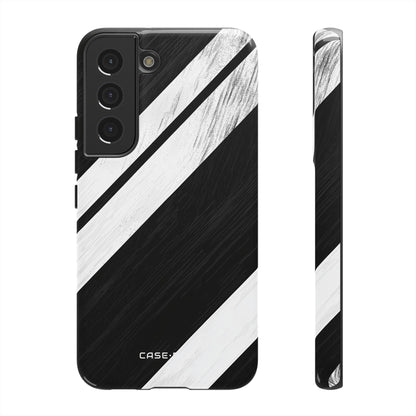 Distressed Stripe Motion Samsung S22 Case - Tough