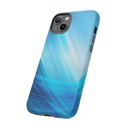 Abstract Blue - Protective Phone Case