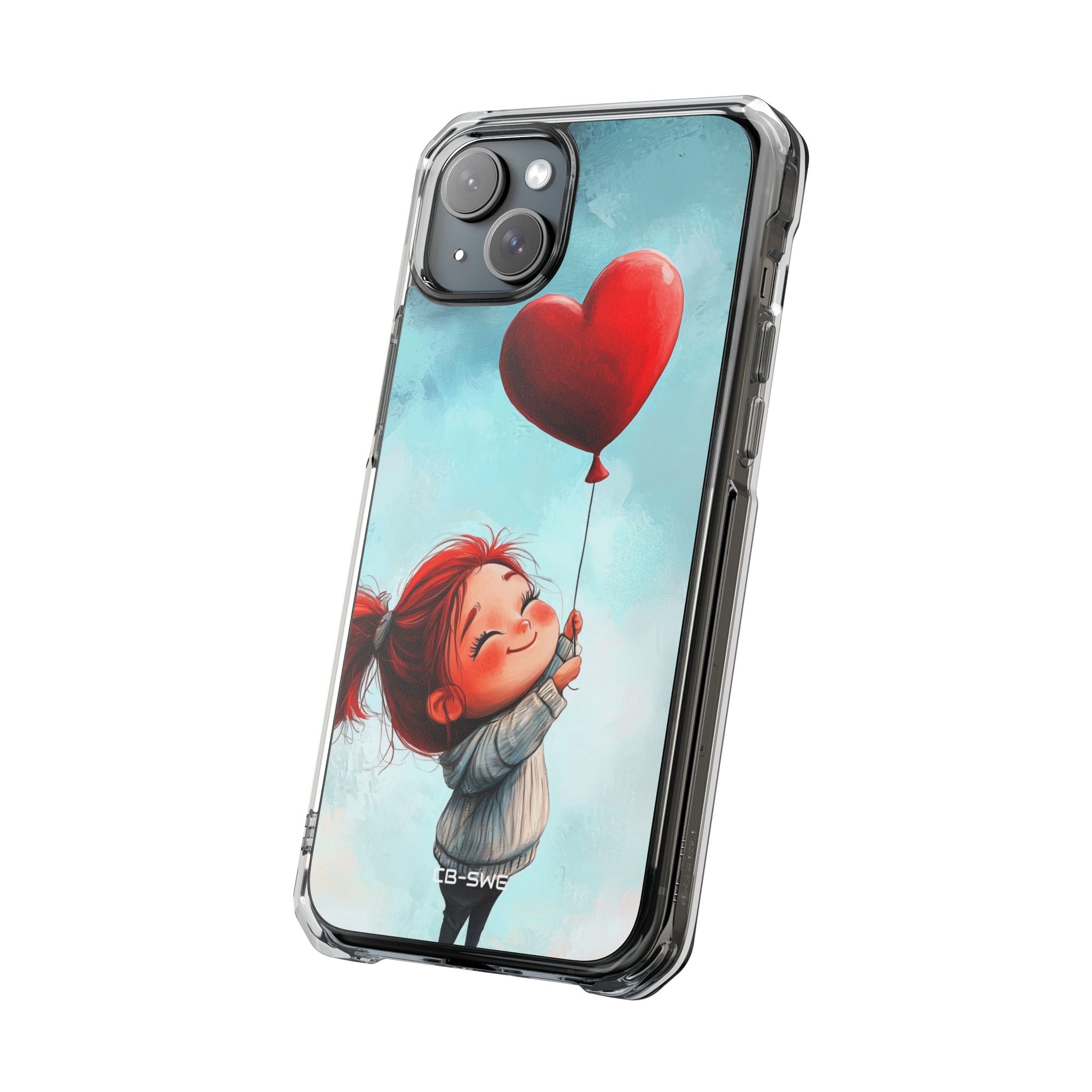 Joyful Girl Flies iPhone Case - Impact