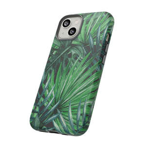 Watercolor Tropical Palm - Protective Phone Case