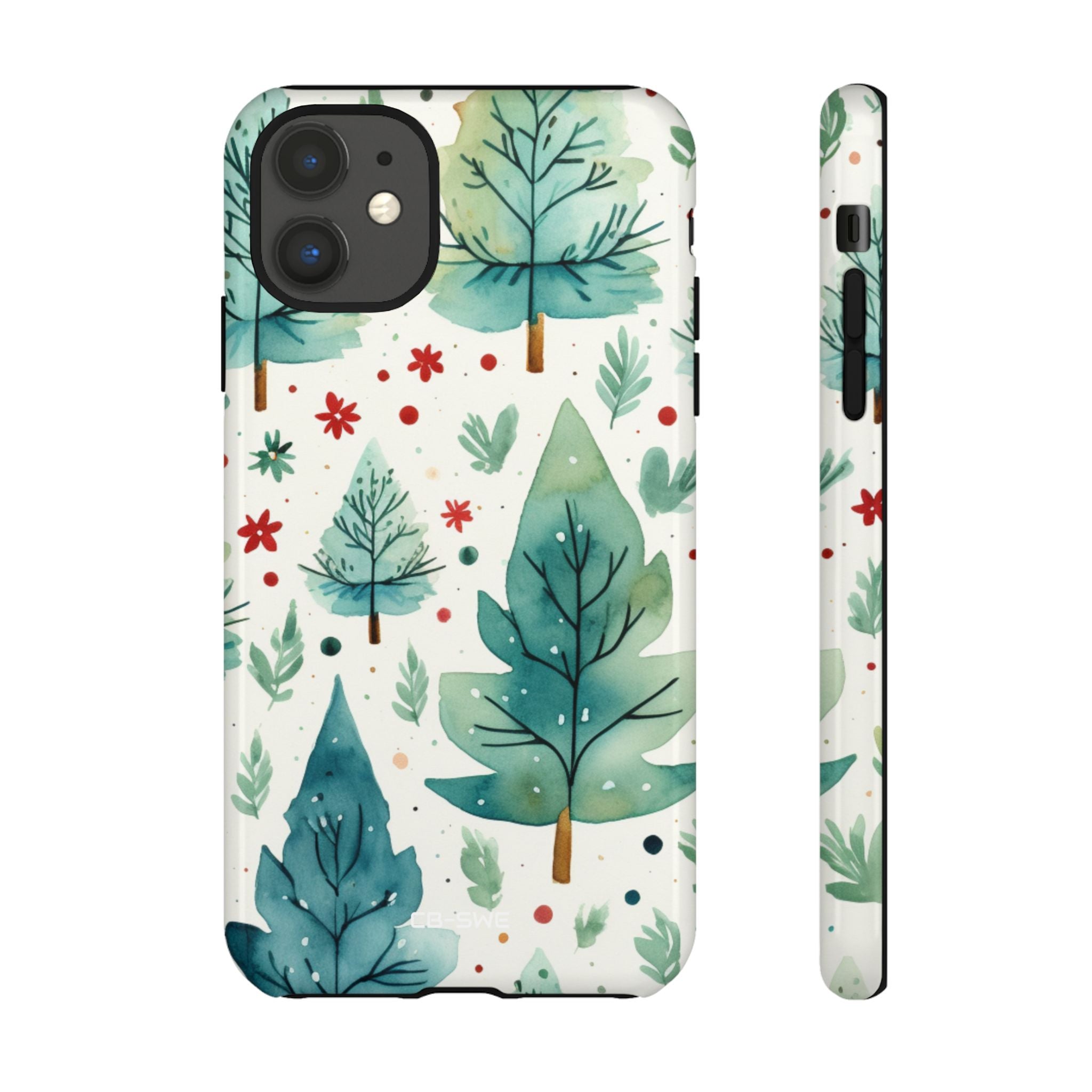 Trees Embrace Blooms - iPhone Case