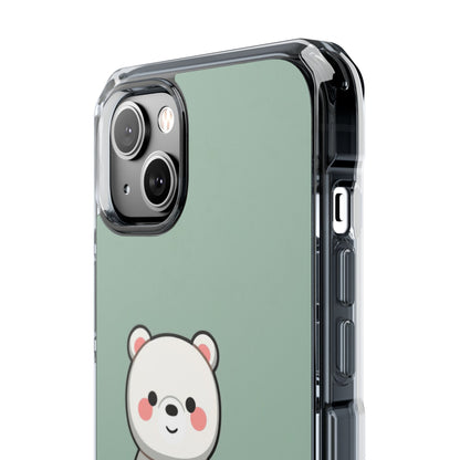 Mummy Bear Smiles Bright iPhone Case - Impact