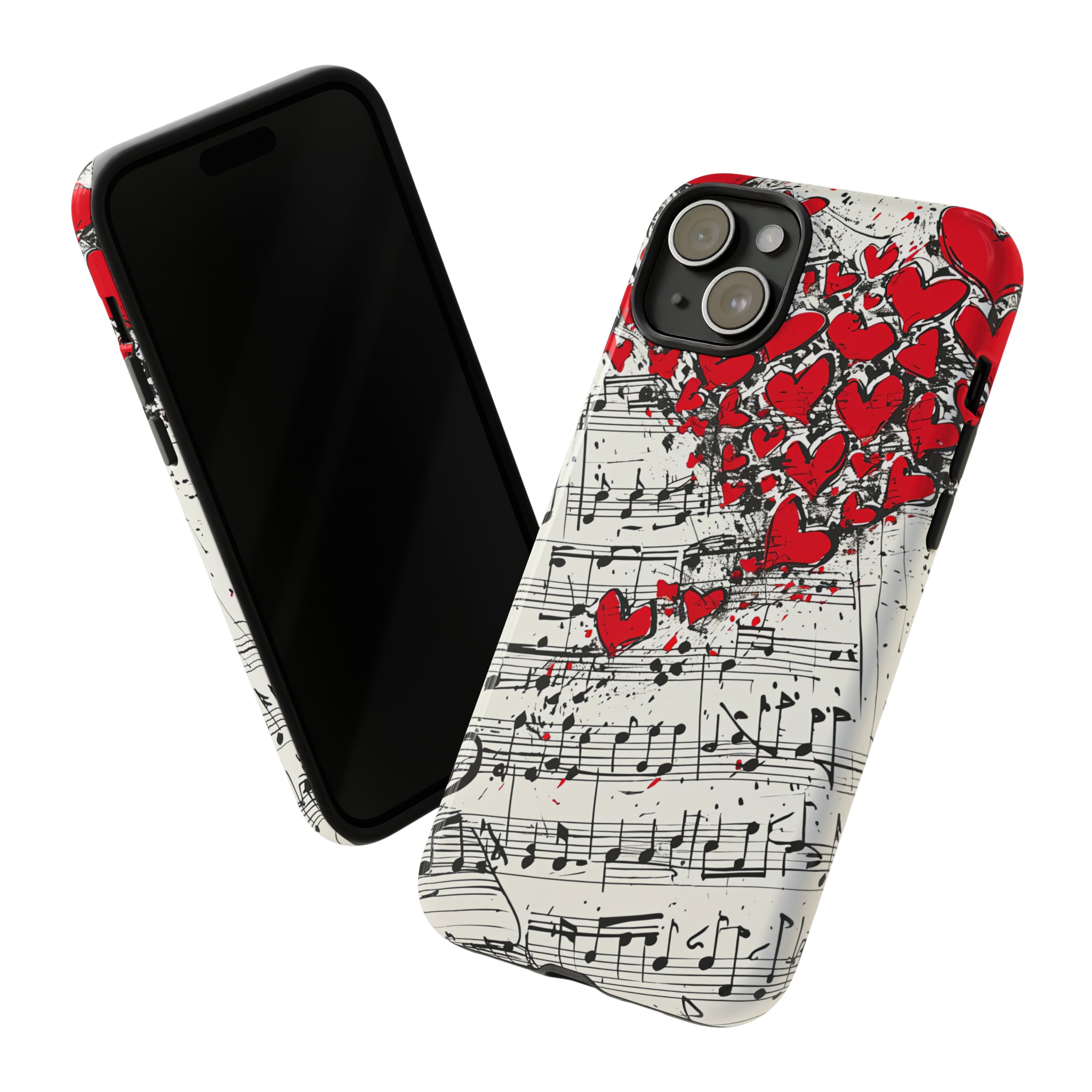 Lyric Harmony Serenade - Protective Phone Case