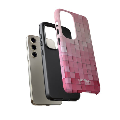 Bagliore a mosaico rosa Samsung S23 - Tough