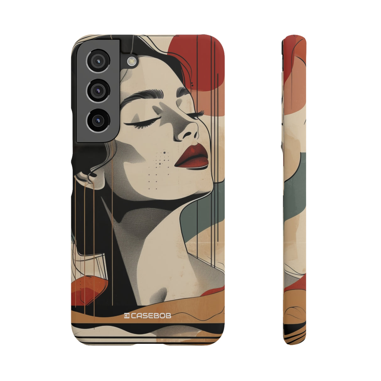 Geometric Serenity | Slim Phone Case for Samsung