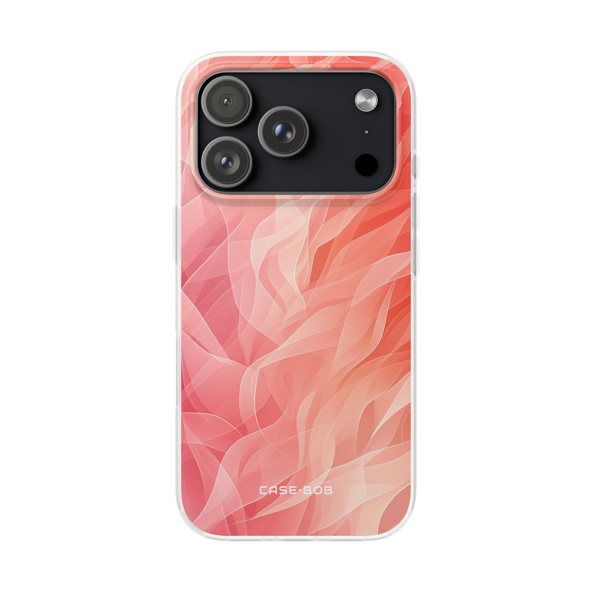 Peach Wave Drift iPhone 17 Pro Case - Soft